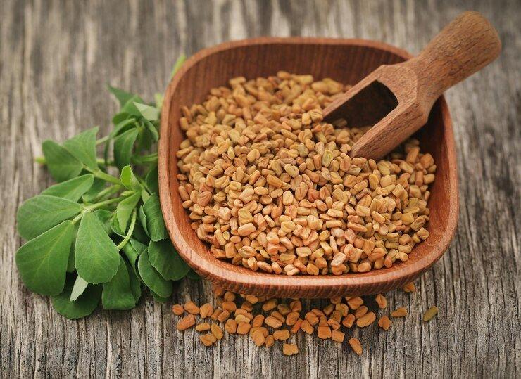 ilustrasi fenugreek, salah satu penekan nafsu makan secara alami