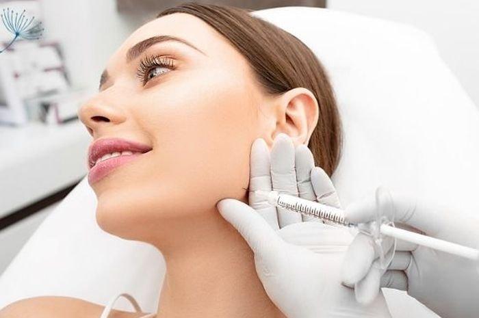 ilustrasi seseorang yang treatment collagen stimulator