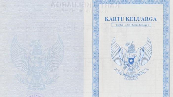 ilustrasi Kartu Keluarga (KK)