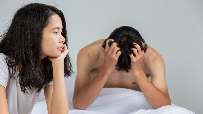 ilustrasi pasangan yang mengalami problem seksual