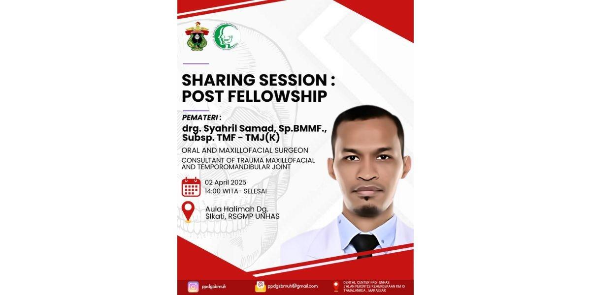 drg. Syaril Samad, Sp.BMM., SubSp TMF-TMJ(K)