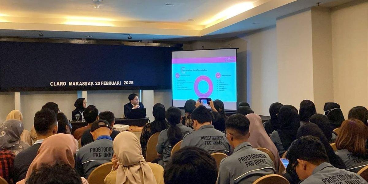 PPDGS FKG Unhas menyelenggarakan kuliah tamu dengan menghadirkan Itt Assoratgoon, Ph.D dari Faculty of Dentistry, Chulalongkorn University, Thailand.