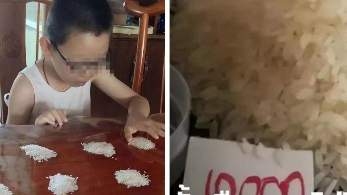 Guru beri PR menghitung 10 ribu butir beras