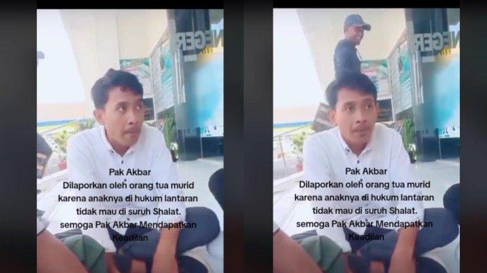 Guru dipolisikan wali murid karena hukum siswa yang tidak salat