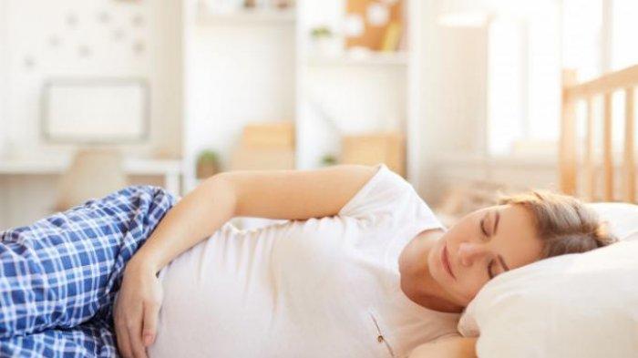 ilustrasi ibu hamil yang susah tidur, berikut tips mengatasi ibu hamil yang susah tidur