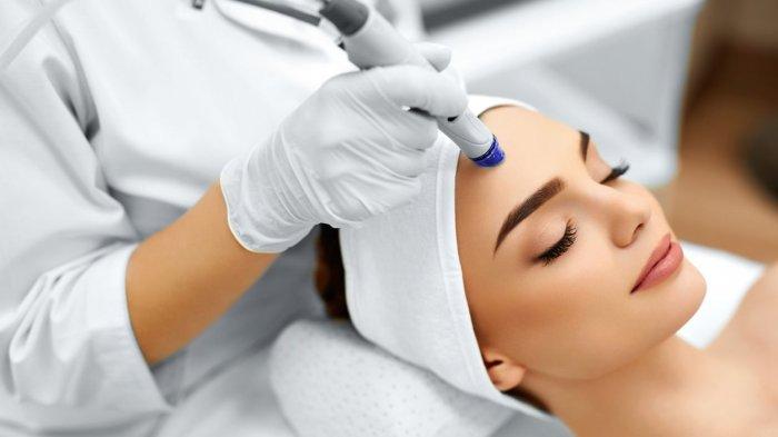 ilustrasi treatment hydrafacial