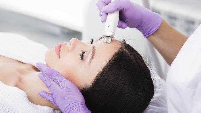 ilustrasi treatment hydrafacial