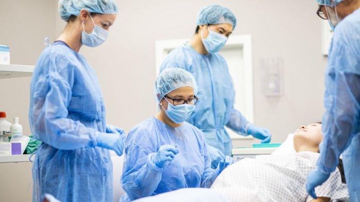 ilustrasi ibu hamil yang hendak melahirkan