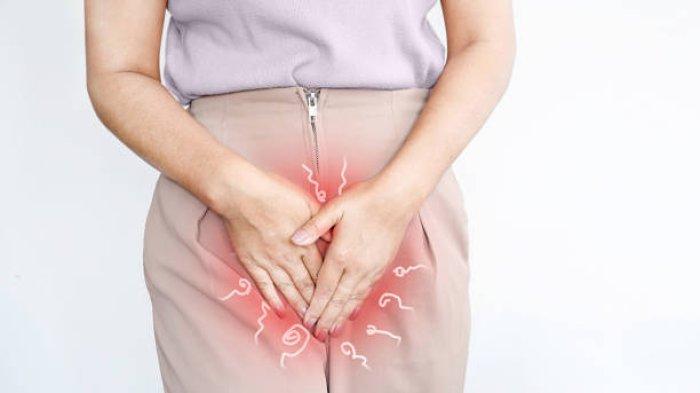 Ilustrasi vagina kering