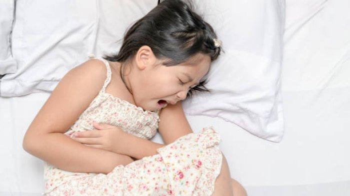 Ilustrasi anak kesakitan karena diare, begini penuturan