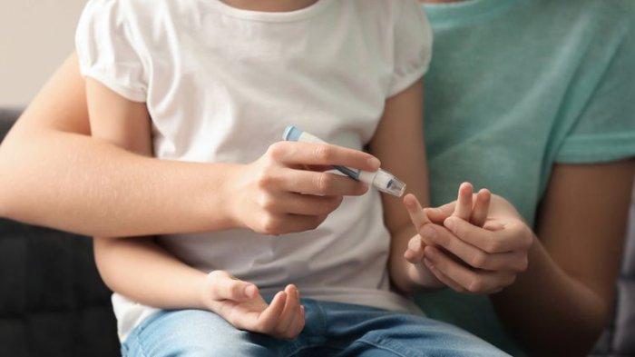 Ilustrasi anak yang menderita diabetes, berikut kenali penyebab terjadinya diabetes pada anak