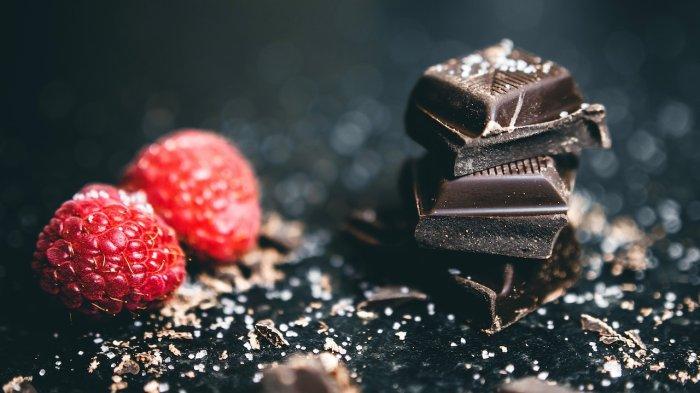 Ilustrasi coklat hitam