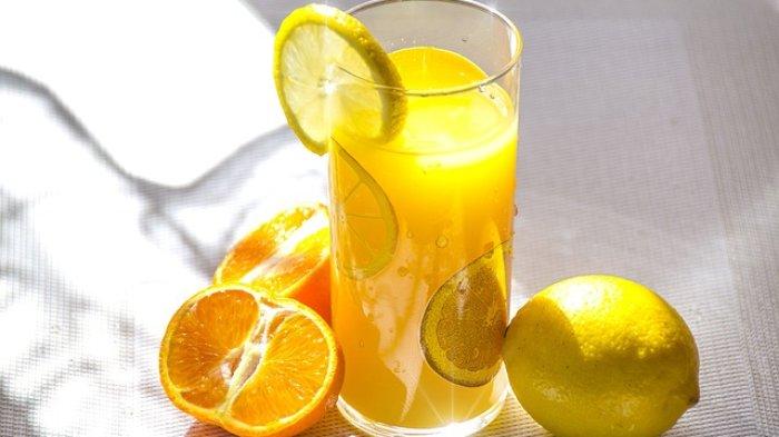 Ilustrasi jus lemon