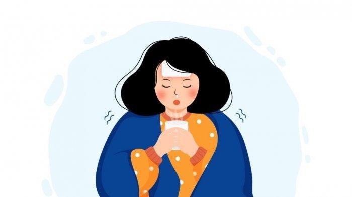 Ilustrasi seorang yang mengalami keringat dingin, berikut penyebabnya