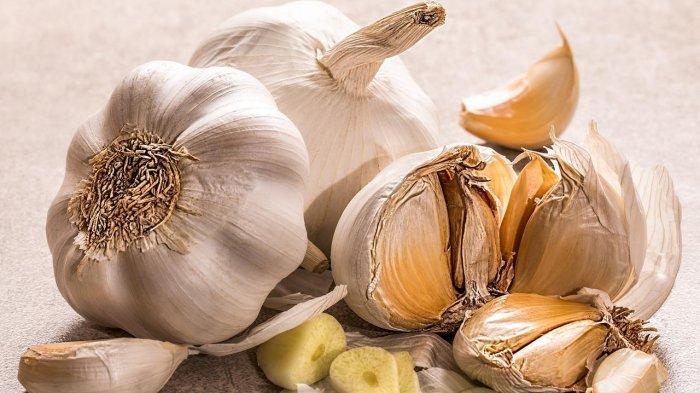 Ilustrasi bawang putih, salah satu makanan kaya kolagen yang bagus untuk kulit