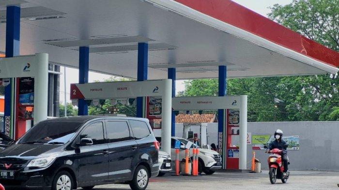 Ilustrasi pembatasan pembelian pertalite