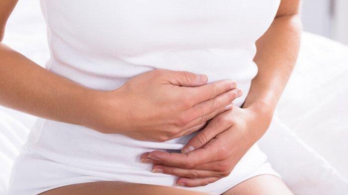 Ilustrasi perempuan mengalami hernia