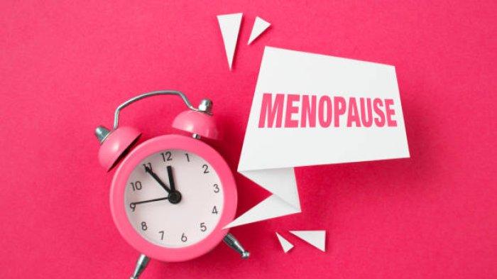 Ilustrasi seorang wanita mengalami masa-masa menopause