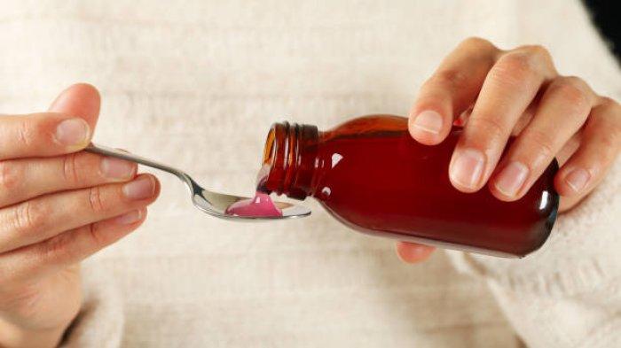 Ilustrasi sirup obat batuk