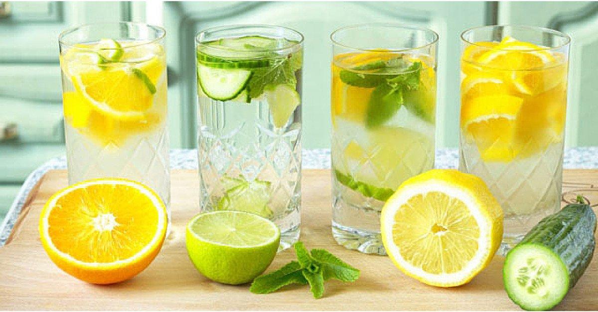 Ilustrasi infused water, minuman yang tidak melonjakkan gula darah