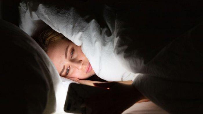 ilustrasi penderita insomnia