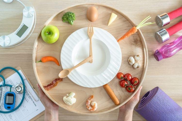 ilustrasi intermiten fasting