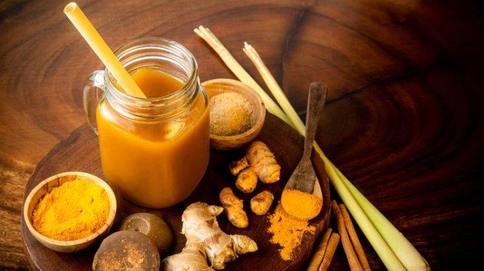 ilustrasi minuman jamu