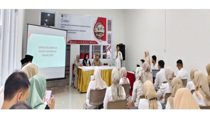 RSGMP Unhas Gelar Sosialisasi Pencegahan dan Penanganan Kekerasan Seksual untuk Staff dan Mahasiswa