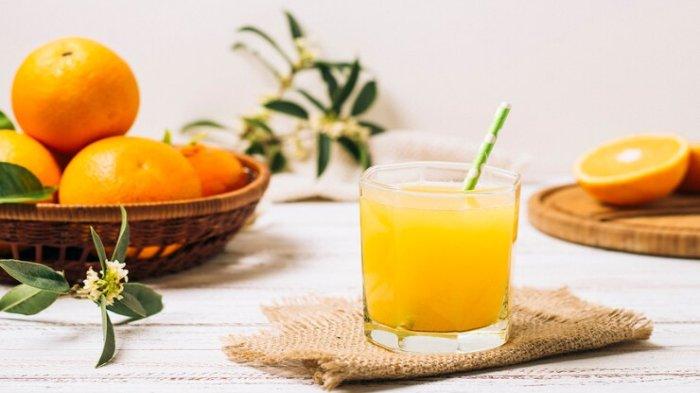 Ilustrasi jus jeruk, minuman terbaik untuk meningkatkan sistem imun
