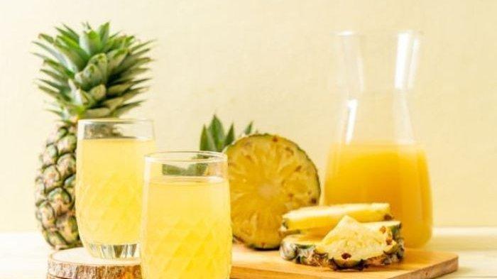 Ilustrasi jus nanas, berikut ini manfaat konsumsi jus nanas