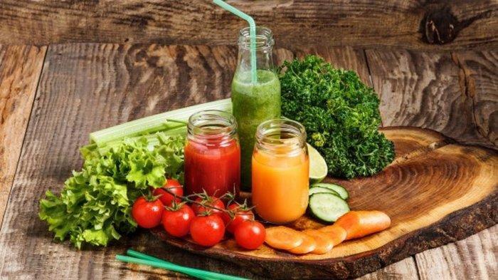 ilustrasi jus berprotein, menu sarapan untuk bantu menurunkan berat badan