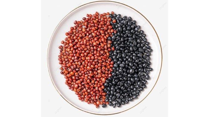 kacang merah dan kacang hitam