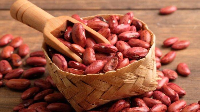 Ilustrasi kacang merah, yang bagus untuk kesehatan ibu hamil