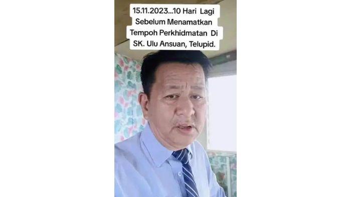 Kepala sekolah tinggal di gudang sekolah