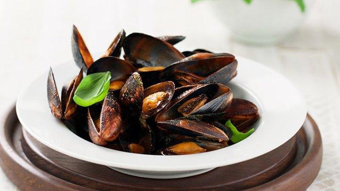 Ilustrasi konsumsi kerang