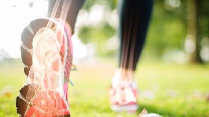 ilustrasi berolahraga untuk menjaga kesehatan tubuh dan tulang