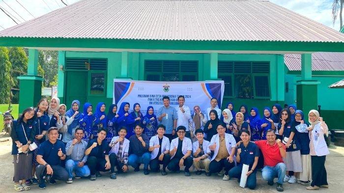 FKG Unhas Gelar Program Bina Desa Mahasiswa Tahun 2024 di Desa Maccini Baji Kab. Gowa