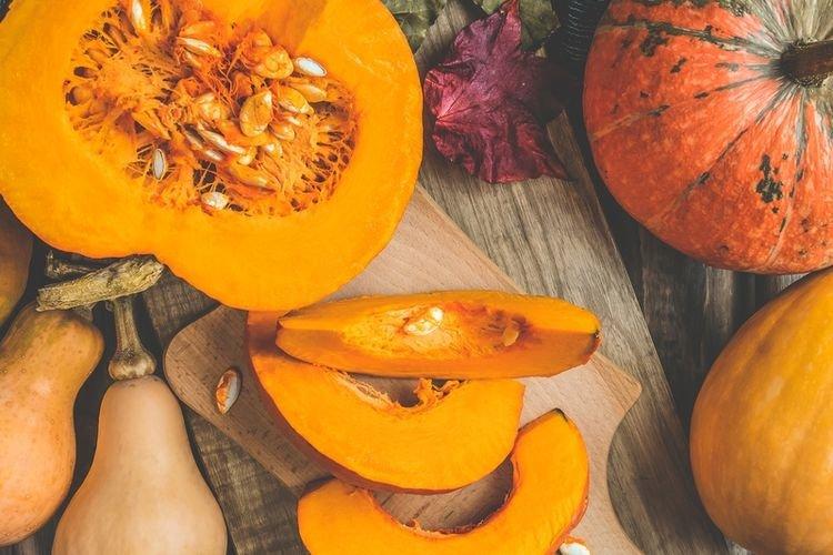 ilustrasi labu kuning yang sangat bermanfaat untuk menambah berat badan anak
