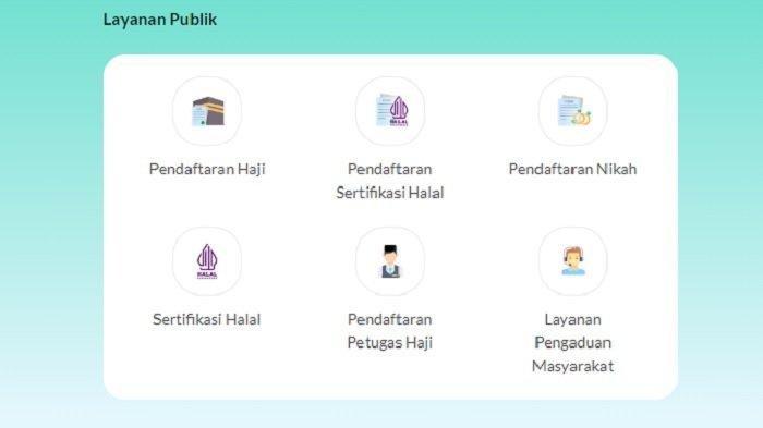 Laman pusaka.kemenag.go.id