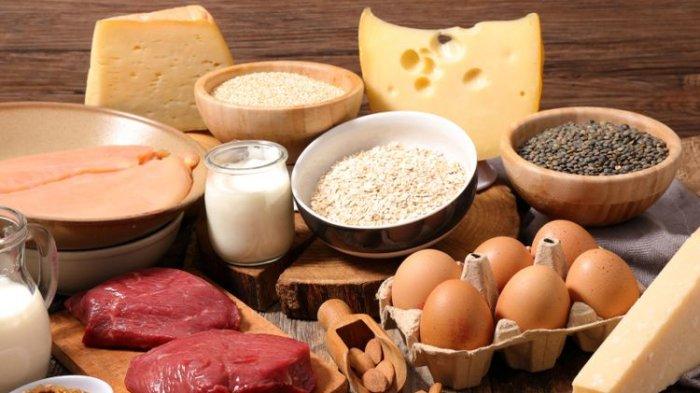 ilustrasi makanan berprotein