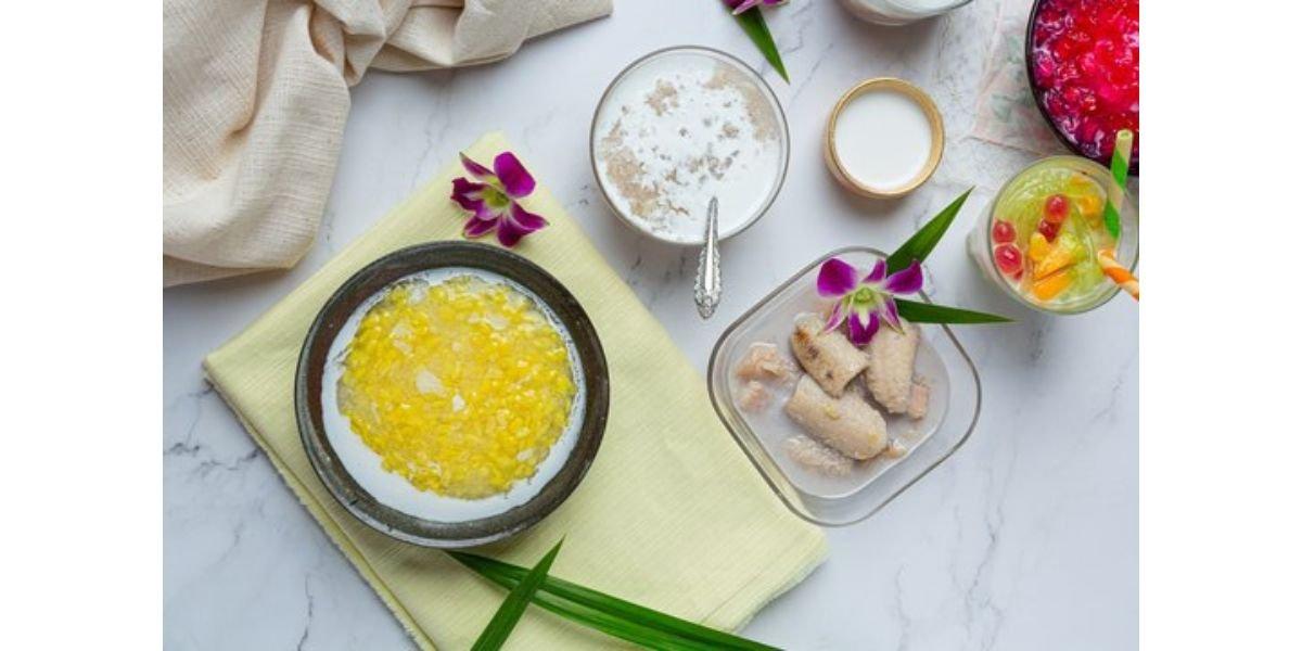 ilustrasi menu makanan bersantan