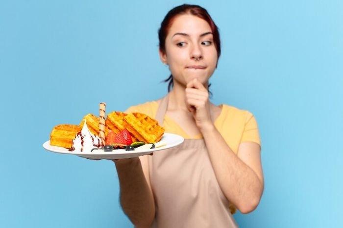 ilustrasi porsi makan meningkat