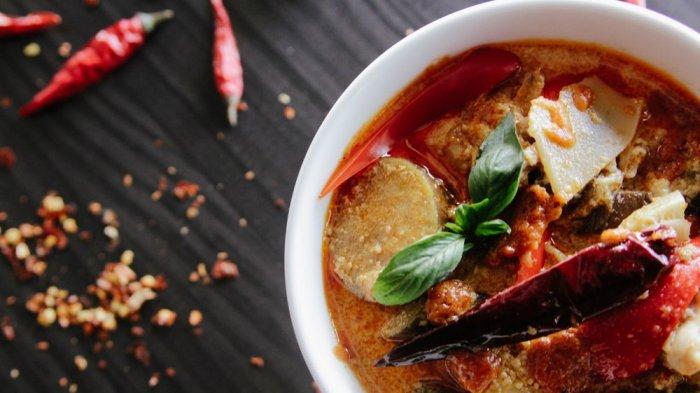 ilustrasi makanan pedas