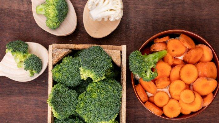 Ilustrasi makanan tinggi beta-karoten, makanan sehat yang tidak boleh dikonsumsi berlebihan