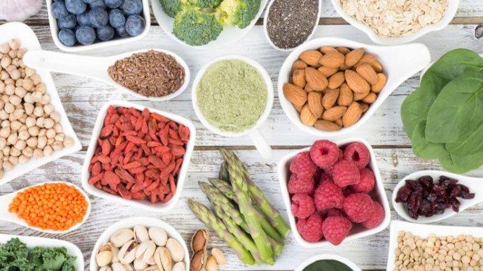 ilustrasi makanan tinggi serat yang bagus untuk penderita diabetes