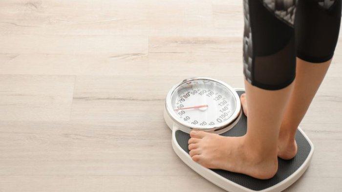 llustrasi penambahan berat badan pada seseorang