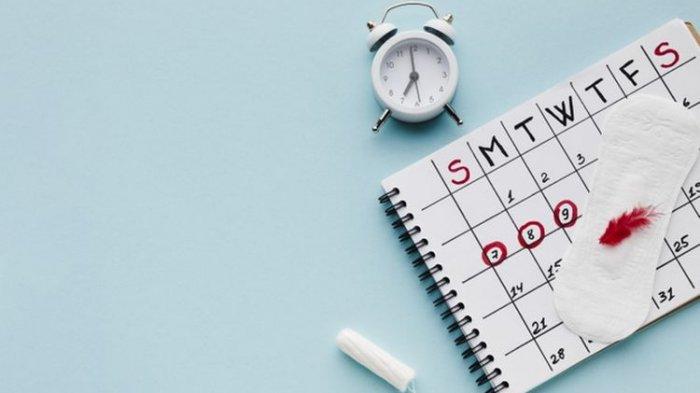 ilustrasi kalender menstruasi