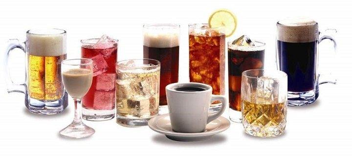ilustrasi minuman berkafein