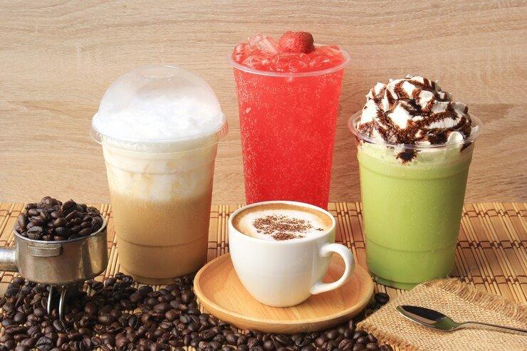 ilustrasi ragam minuman manis