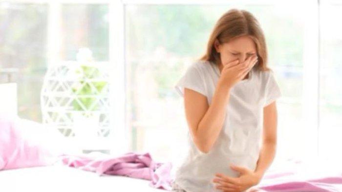 ilustrasi ibu hamil yang yang mengalami morning sickness, berikut cara meredakannya